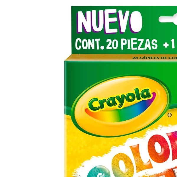 COLORES ESTUCHE C20 L. CRAYOLA BORRABLES 684420